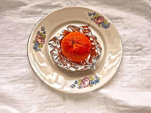 218. Mandarijn op een schoteltje van Domstad Rudie
