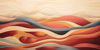 Landschap abstract van Bert Nijholt thumbnail