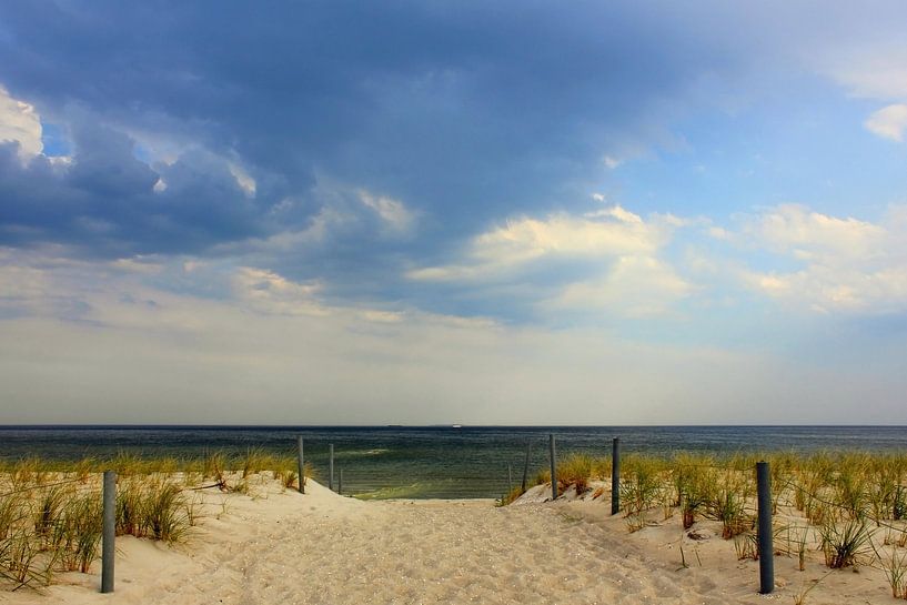 Gewitter naht van Ostsee Bilder