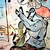 Miro trifft Chagall (Frühling) von zam art