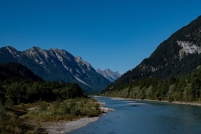Rivière Lech, Reutte Ootsenrijk par Nienke Stegeman