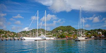 Segelboote vor Grenada (Karibik) von t.ART