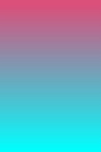 Paysage abstrait de coucher ou de lever de soleil en bleu néon et rose