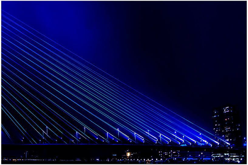 Bridge in Blue van Henk Langerak