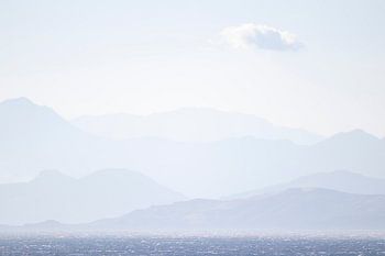 Berglandschaft am Meer