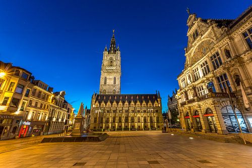 Gent, Belgien, der Glockenturm