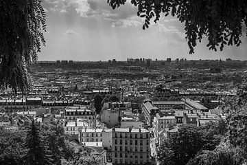 Uitzicht over Parijs van Vincent de Moor