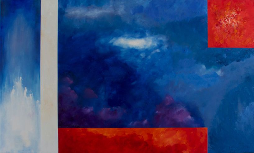 Die 4 Elemente von André Bikker - graVuur & schilderijen