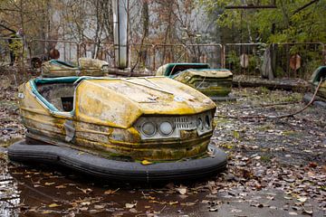 Botsauto op de kermis van Pripyat