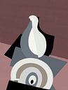 Picasso Studie in Warmen Farben von FRESH Fine Art Miniaturansicht
