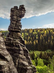 Bielatal, Sächsische Schweiz - Kleine Herkulessäule
