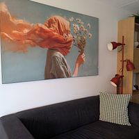 Photo de nos clients: Tempête de fleurs n° 2 par Studio BB, sur ArtFrame