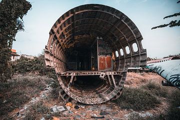 Abandoned aircraft van Bas Glaap