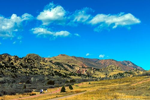 Autumn landscape in Colorado.