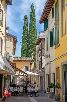 Small town on Lake Garda