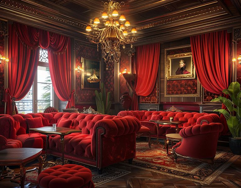 Boudoir-Wohnzimmer von Egon Zitter