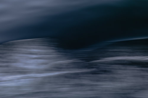 Abstract nature 3 // Sea movements // lange sluitertijd