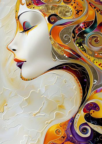 Vrouwenportret | Colorful Silence