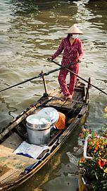 Breakfast in Vietnam van Lonneke de Klerk