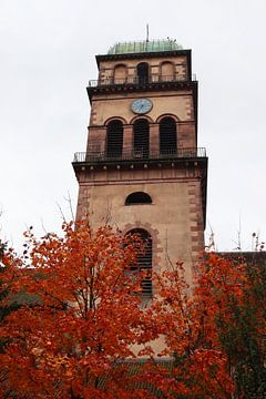 Sainte Croix kerk, Kaysersberg, Frankrijk van Imladris Images