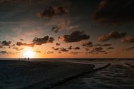 Silhouetten am Strand von StephanvdLinde Miniaturansicht