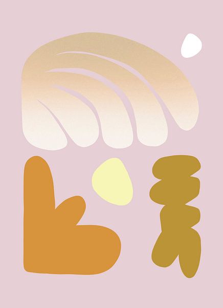 Florale Matisse-Formen #7 von Bohomadic Studio