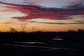 Sunrise Eilandspolder van Sissy Konijn