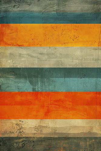 Weathered stripes - Abstract texture art