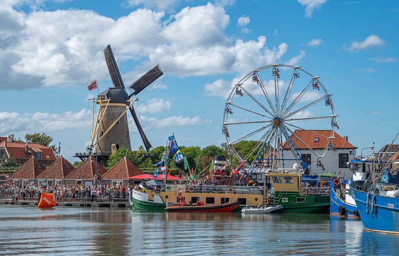 Vue de Zierikzee par Ria Overbeeke
