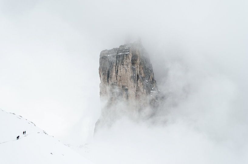 Hiking the Tre Cime in winter by iPics Photography