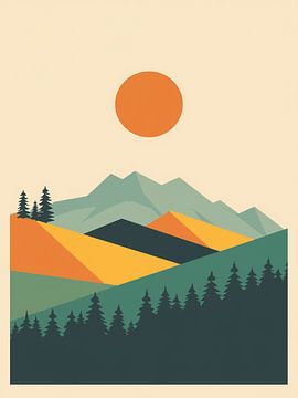 montane Landschaftsgestaltung von Giandra Safaraz