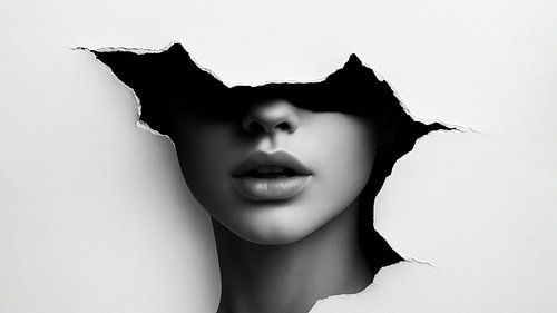 Breakthrough of Silence - Black-and-white portraiture