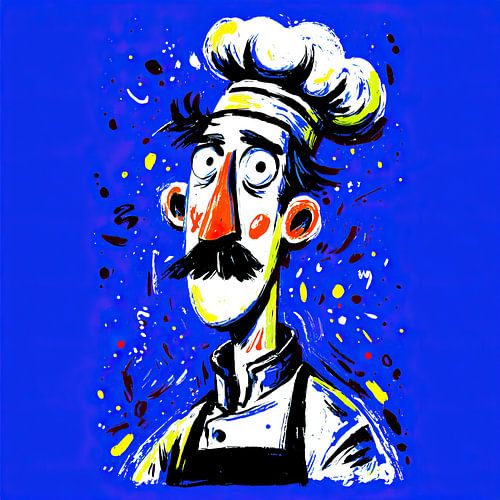 Chapeau de cuisinier sur OMG Art