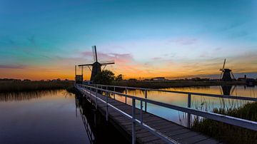 Prachtig Nederland, op de Kinderdijk von Roy Poots