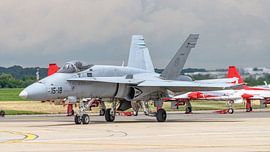Spanish McDonnell Douglas EF-18A Hornet. by Jaap van den Berg