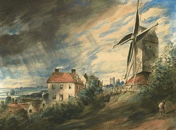 Stanway Mill, bij Colchester, John Constable