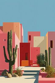 Urbane Wüste in Pastellfarben Nr. 4 von Studio BB