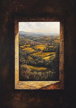 View Through Timeless Tuscany van OMG Art