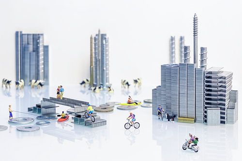 ... along the river ...