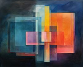 Abstract Colourful 100930