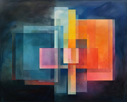 Abstract Colourful 100930