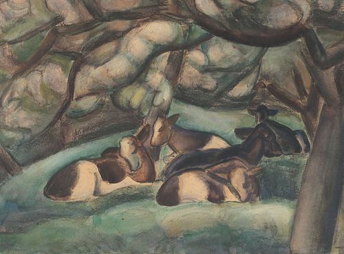 Koeien in de Beemster, Leo Gestel