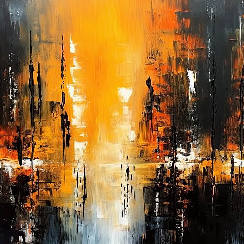 Trendy modern abstract