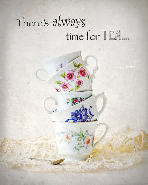High tea time / tijd voor thee von Michelle Coppiens