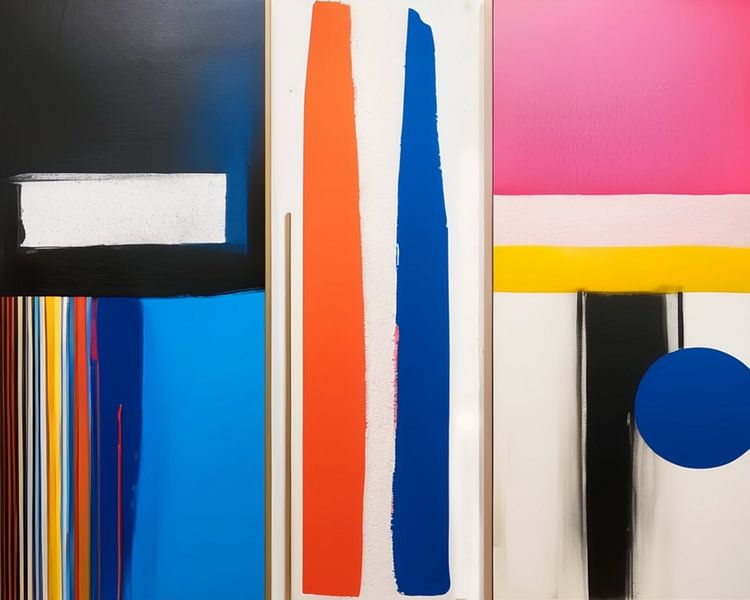Pop Art Abstrait - 03 par Team W 32 Gallery