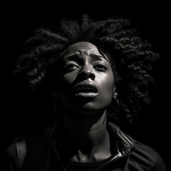 Portrait von fernlichtsicht