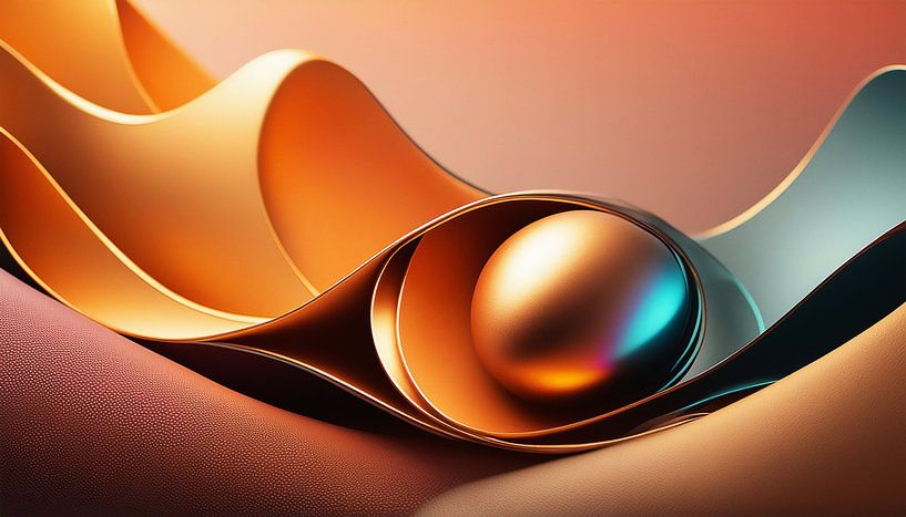 Kunstfarben in Metall und Design von Mustafa Kurnaz