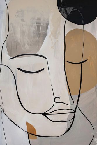 Abstracte harmonie van vormen