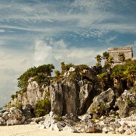 Maya ruins Tulum van Ralph van Krimpen