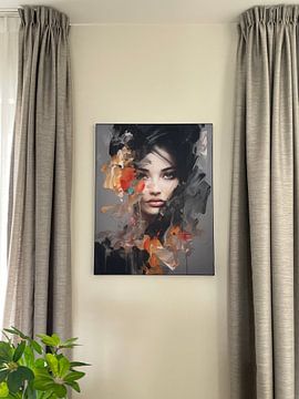 Customer photo: Modern and abstract portrait